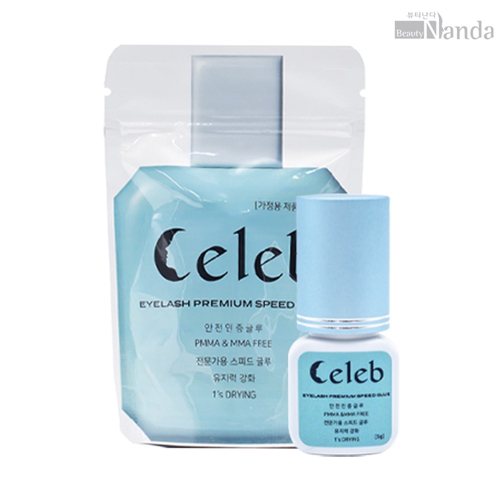 속눈썹글루 속눈썹연장 스피드 글루 PMMA프리 전문가용 글루 5g 속눈썹연장재료, 셀럽 프리미엄 글루, 1개 20,000원