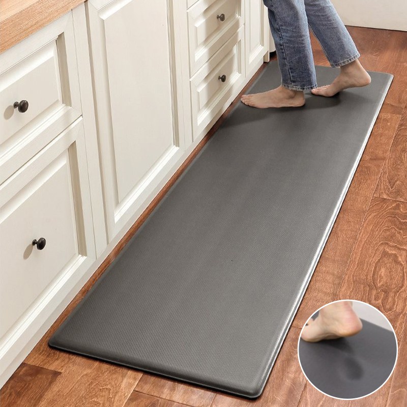 GHKO 다용도 매트 대형 주방매트 쿠션 pvc 주방매트 특대형 싱크대 매트 미끄럼방지 주방매트, 그레이, 1개 39,190원