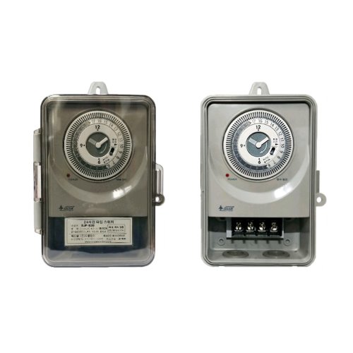 서준전기 중대용량 방우형 옥외용 기계식 아날로그 간판 타이머 타임 스위치 SJP-S30, 1개 28,810원