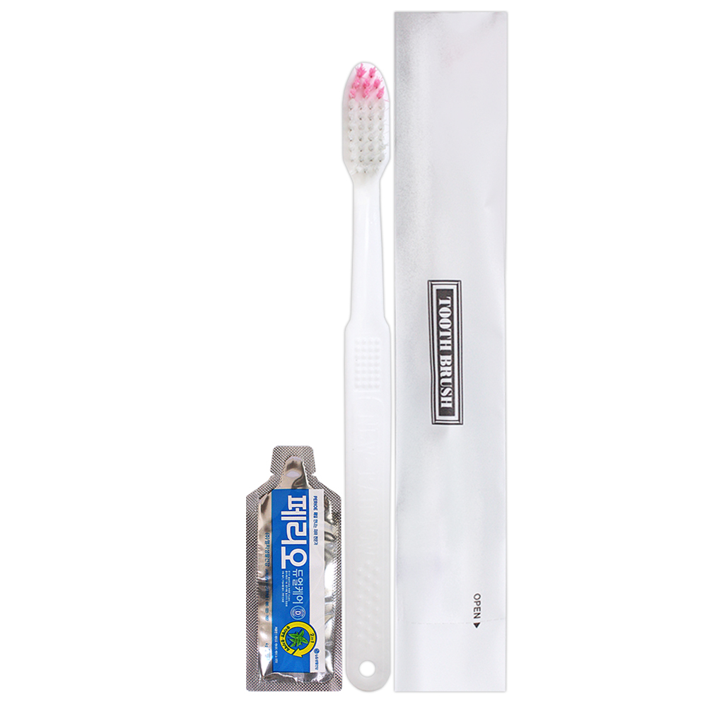 일회용 페리오 치약칫솔 세트 레인보우 100개 20,000원