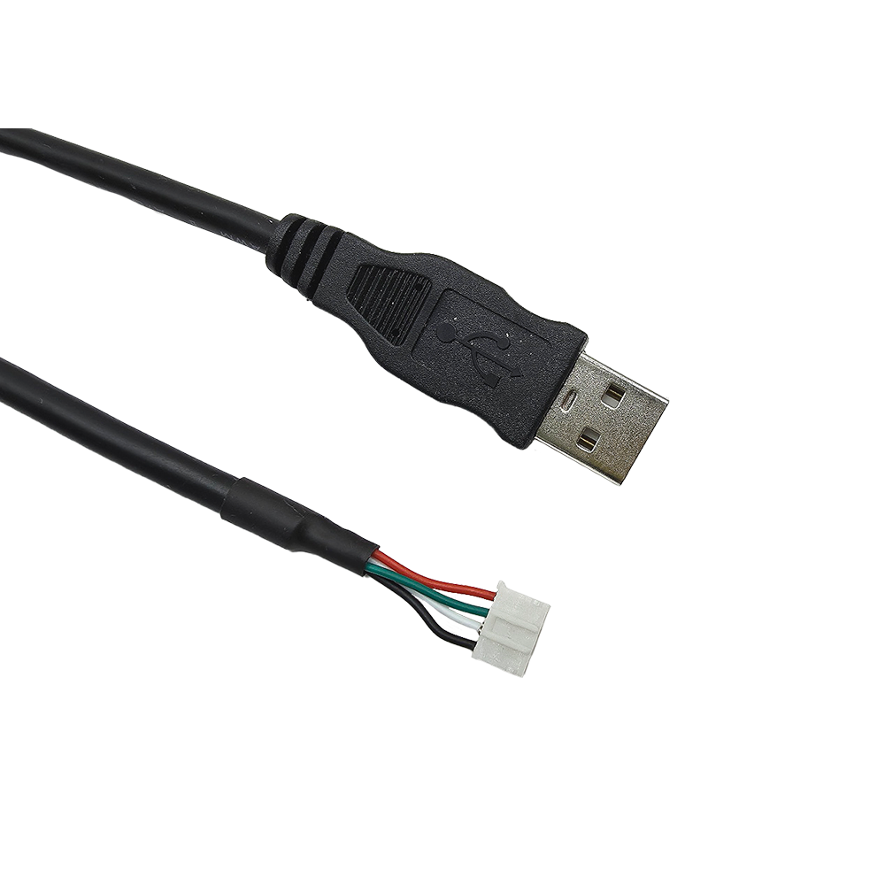 USB A to 4Pin PH 2.0 피치 연장 케이블 커넥터 터미널 케이블 (블랙), 1.8m, 1개 4,000원