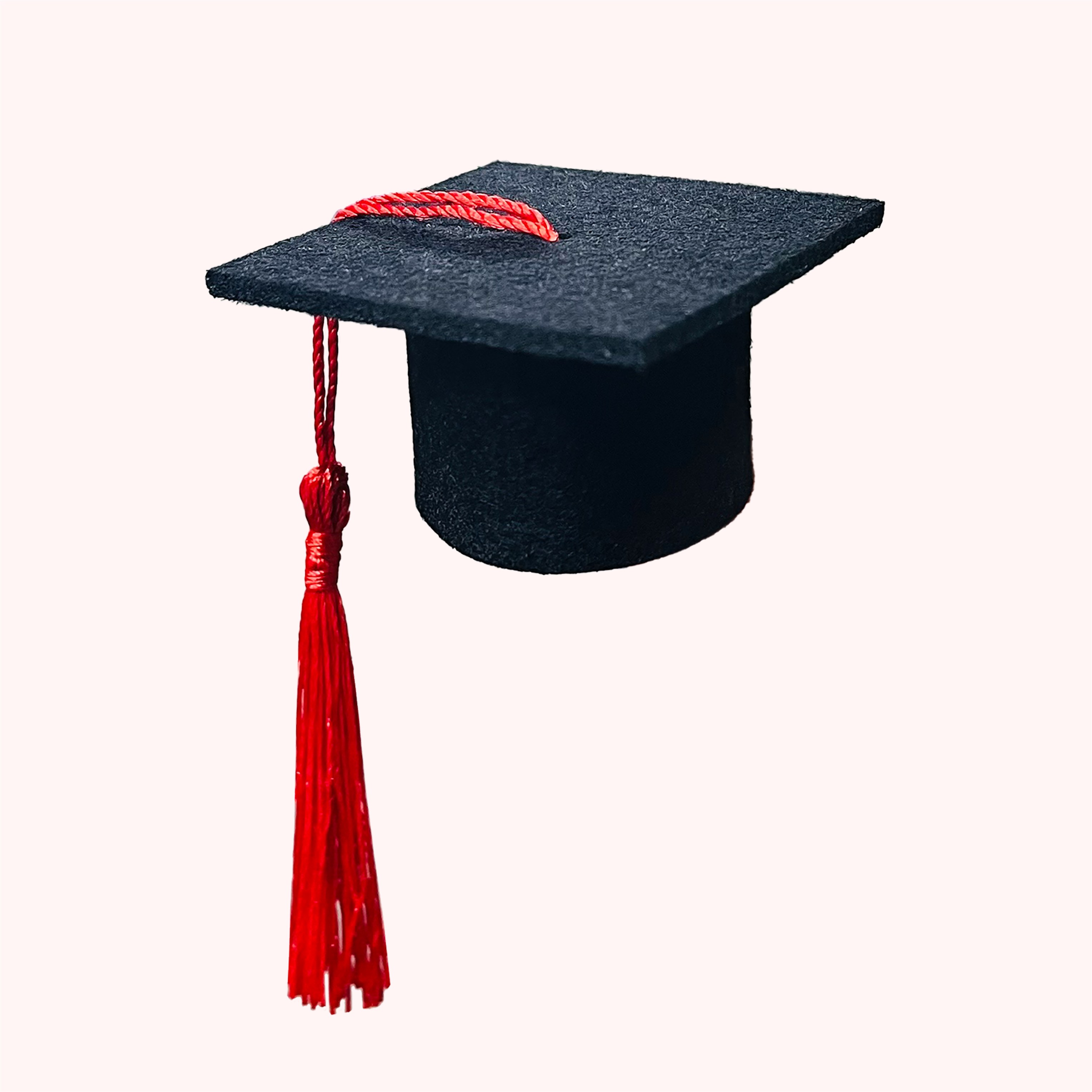 [청춘교복] 미니학사모 졸업모자 어린이집 대학교 졸업식 선물 장식 답례품, 1개, 레드 290원