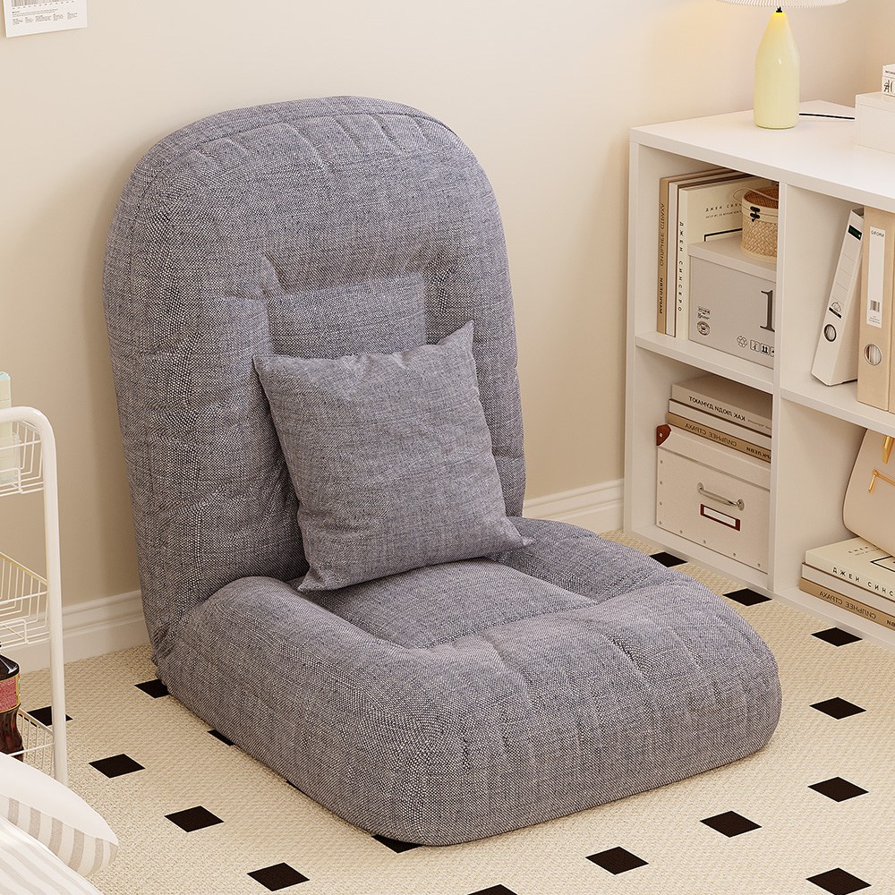 아르디스 등받이 각도조절 좌식의자, 라이트그레이, 1개 46,000원