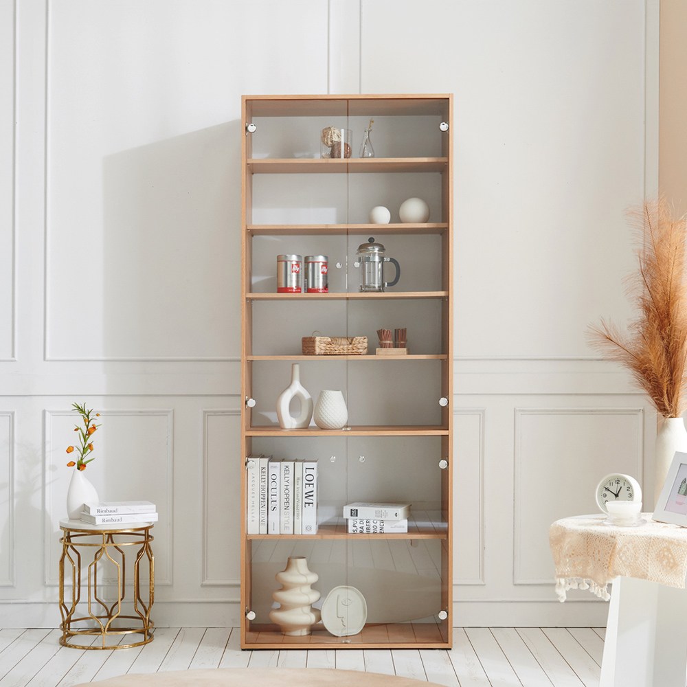 일송가구 2M 키큰 코코 강화유리 장식장 진열장 168,900원