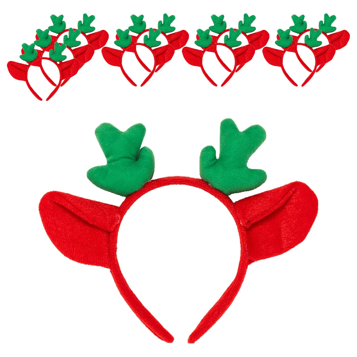 민화샵 크리스마스 루돌프 머리띠 만들기 레드 I250046B 26,500원