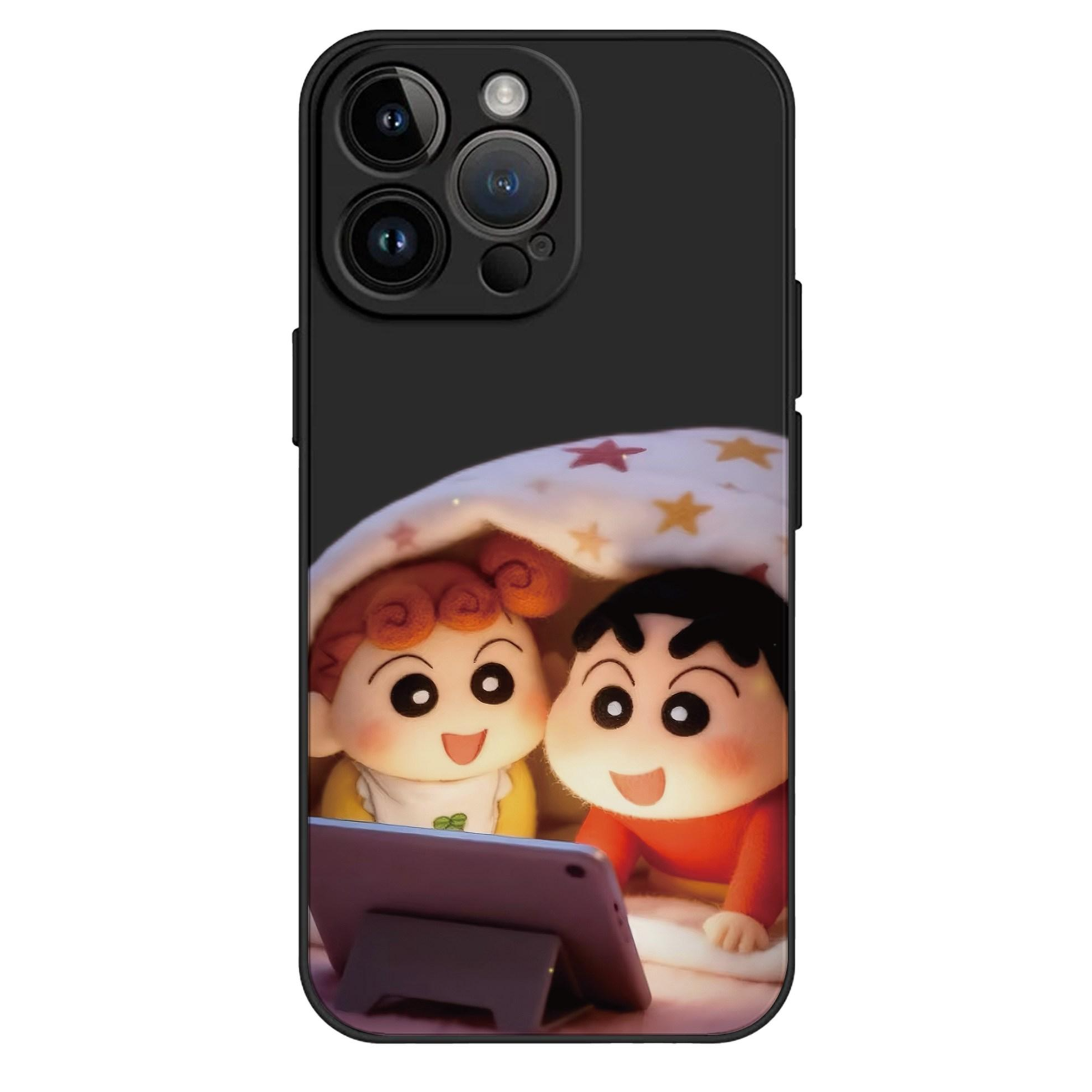 패드 보는 짱구 남매 아아폰 갤럭시 케이스 8,560원