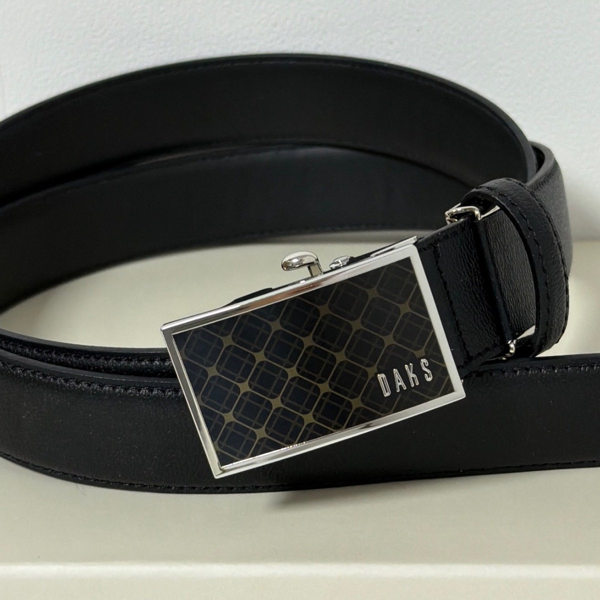 닥스 정품 남성용 소가죽 자동 벨트 138,000원