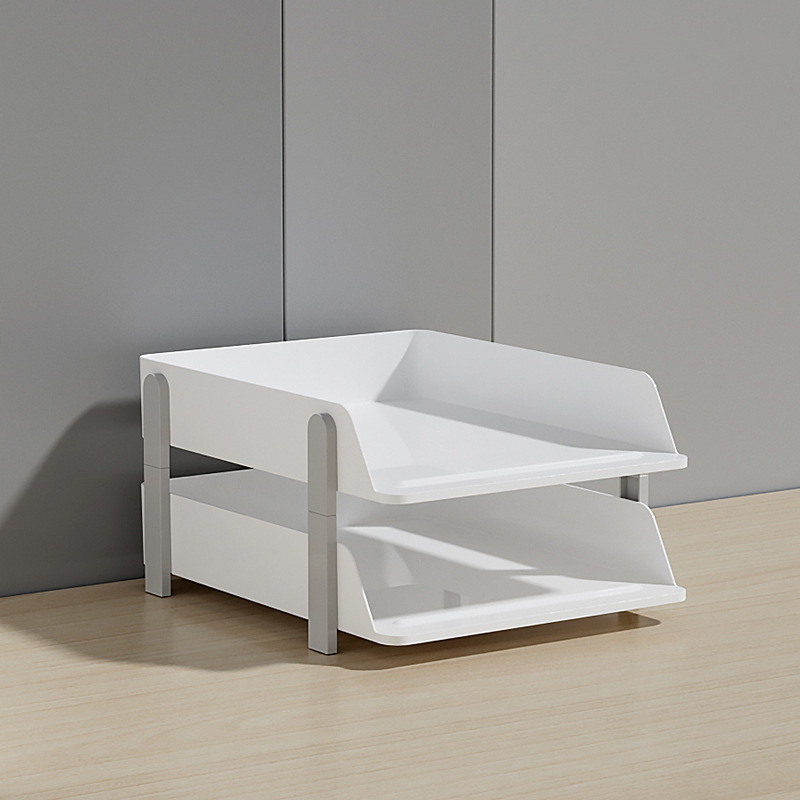 레디박스 오픈형 데스크 파일 서류정리함, 2단, 그레이, 현재가 12,900원