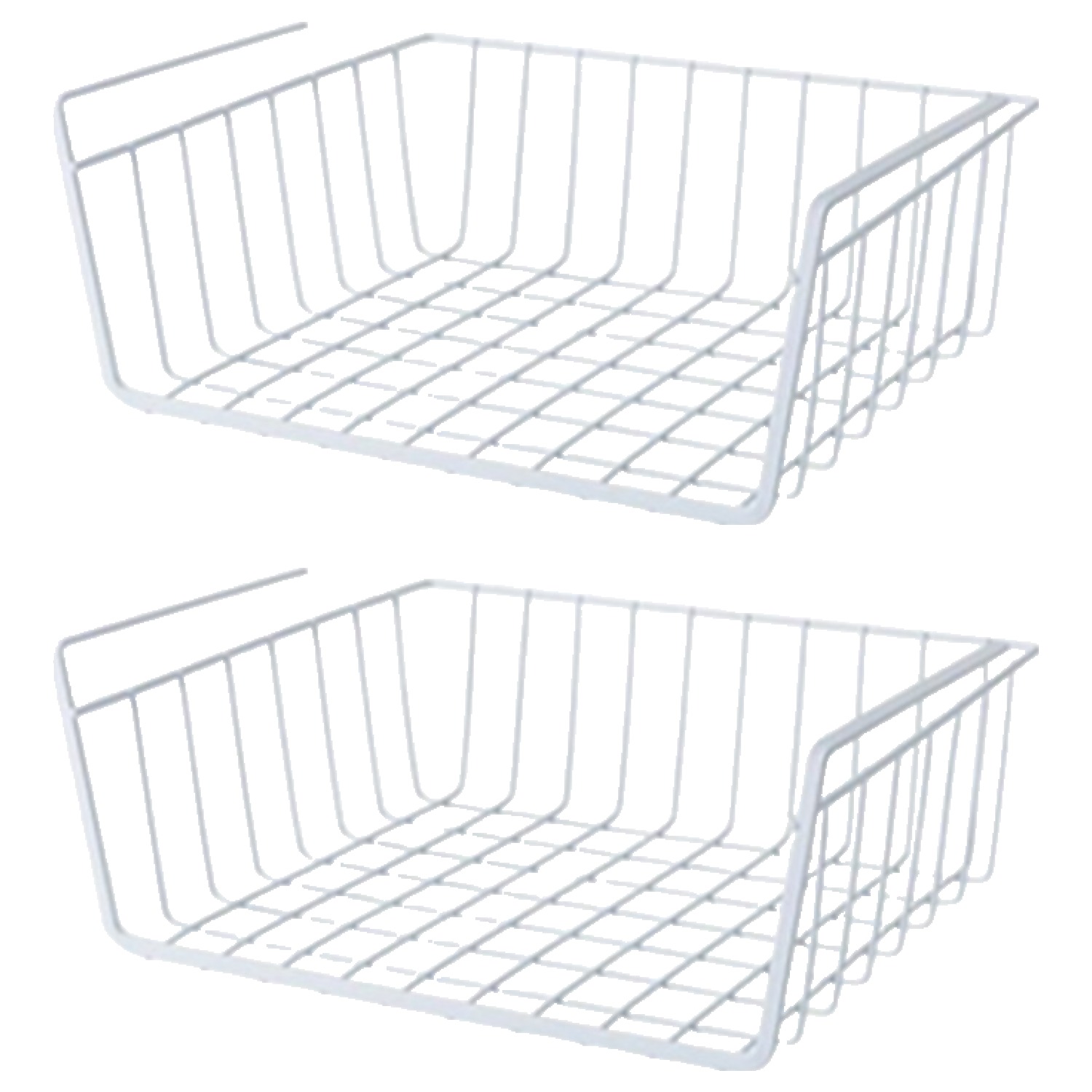 앞날창창 주방 걸이형 선반 싱크대 하부장 수납 정리대 정리함 소형, 화이트, 2개 7,090원