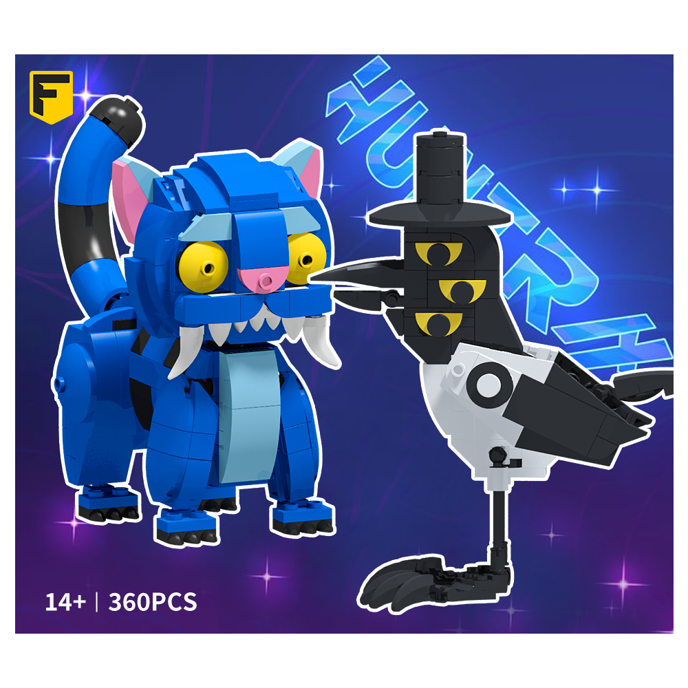 FunKKU 케이팝 데몬 헌터스 레고호환블록 큰 사이즈 더피 서씨 블럭세트, 1개, 1 27,800원