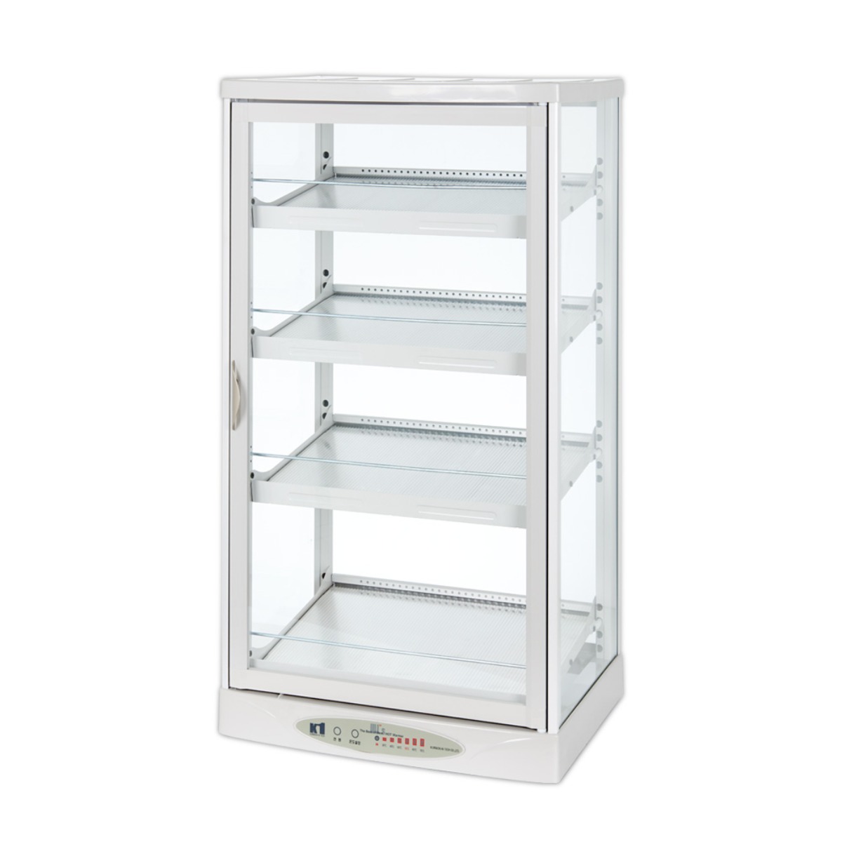 국내산 업소용 온장고 KHU-107H 편의점 보온고 4단 캔워머 사면 유리 커피 약국 온장 쇼케이스, 단품 315,000원