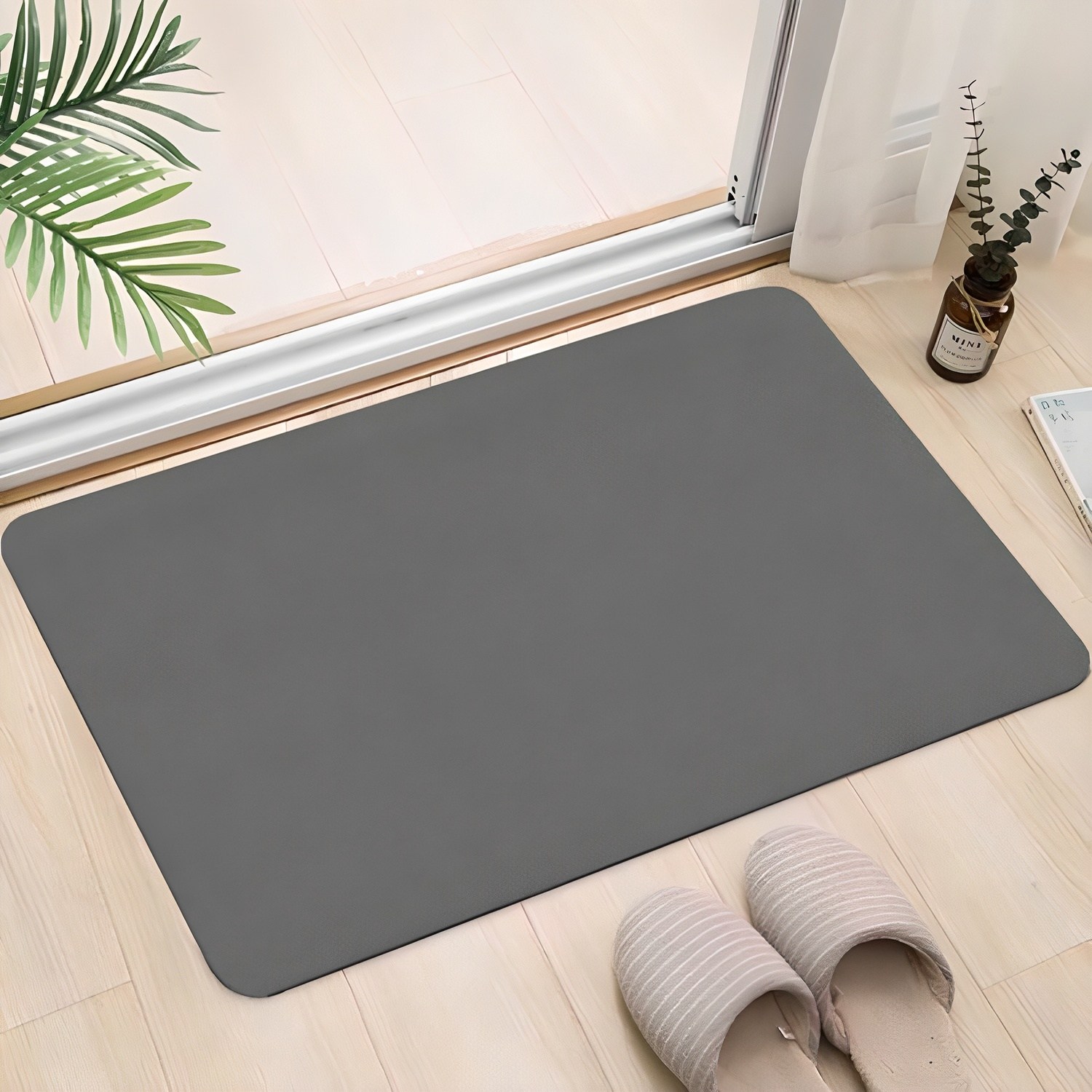 일상나눔 빨아쓰는 깨지지 않는 규조토 발매트, 챠콜 13,900원