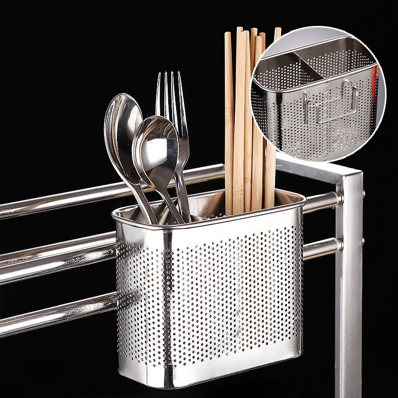 걸이형 스테인리스 수저통 식세기 식기건조대 스텐 수저꽂이 걸이 3,900원