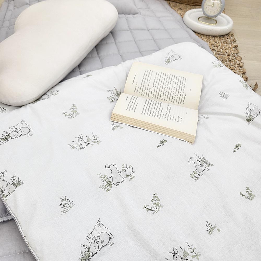 [국내순면]옥수수솜 바이오워싱 알러지케어 진드기기피 바이오 항균 순면 100% 일체형 분리형 아기이불 낮잠이불 세트 바니, 혼합색상 38,700원