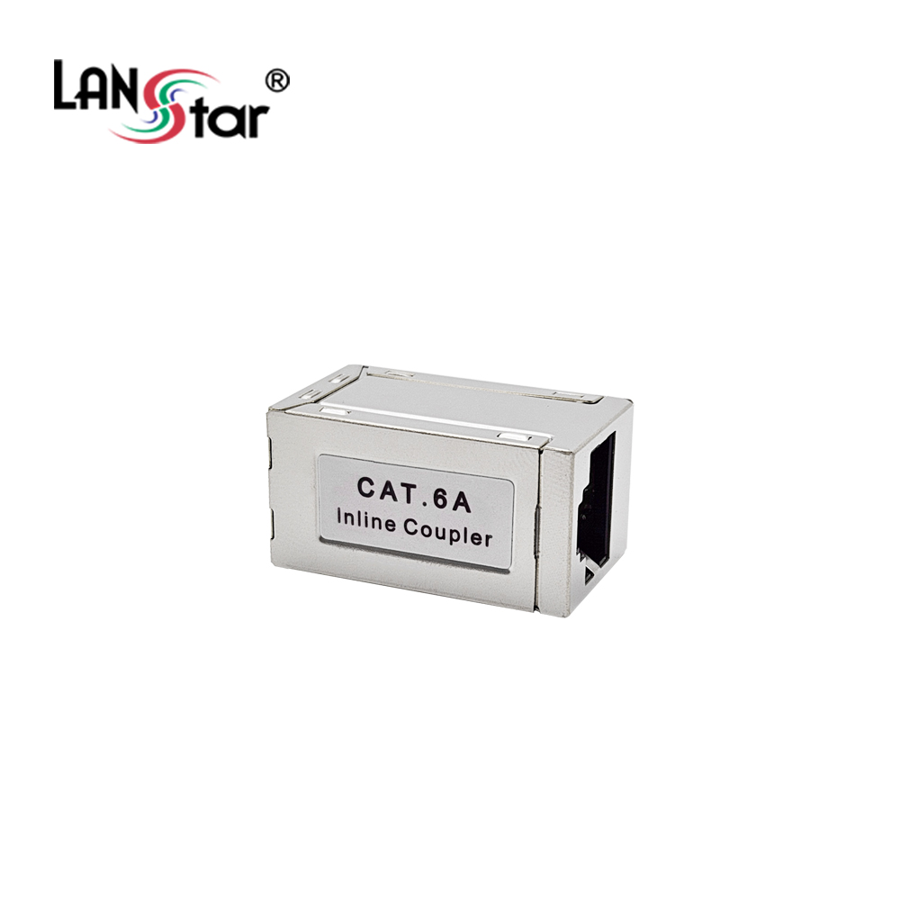 랜스타 LSP-GIC-FJM CAT.6A STP 인라인 커플러 I형 메탈 2,000원