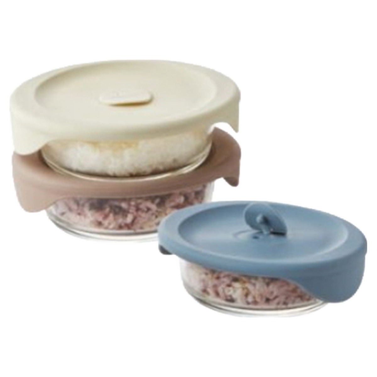 락앤락 냉동밥 보관용기 바로한끼 유리 용기 전자레인지 밥용기 1P, 3개, 용기,뚜껑 22,900원