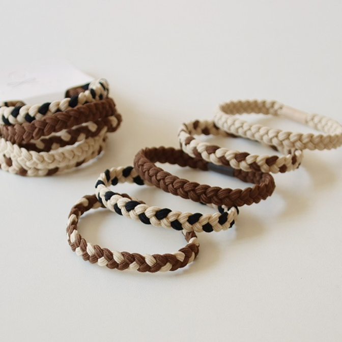 미다미 도톰 짱짱 브레이드 헤어링 1260 10p 5,000원