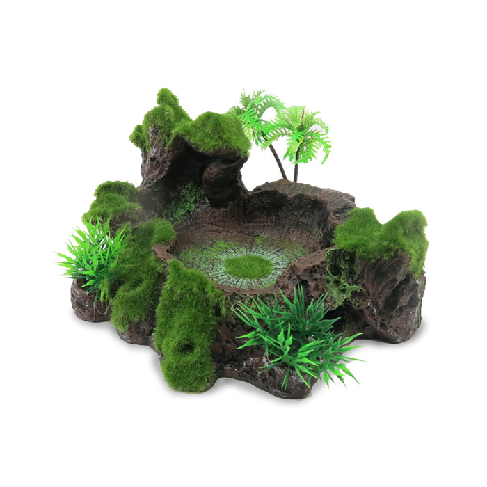 아쿠아비 수족관 옹달샘 돌장식 F25507 8,500원