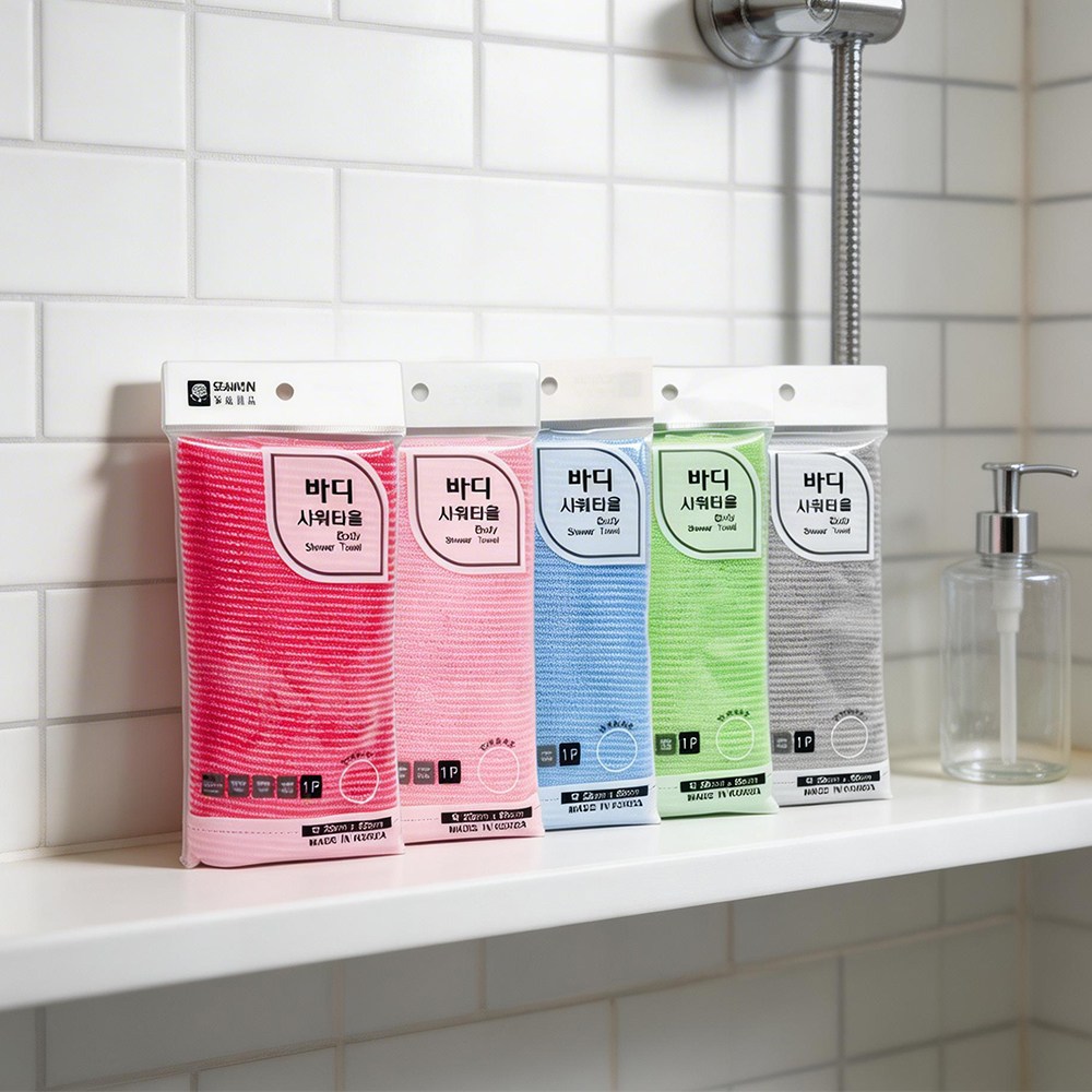 키친이레 바디샤워타올 샤워타월 부드러운 목욕타올 9,900원