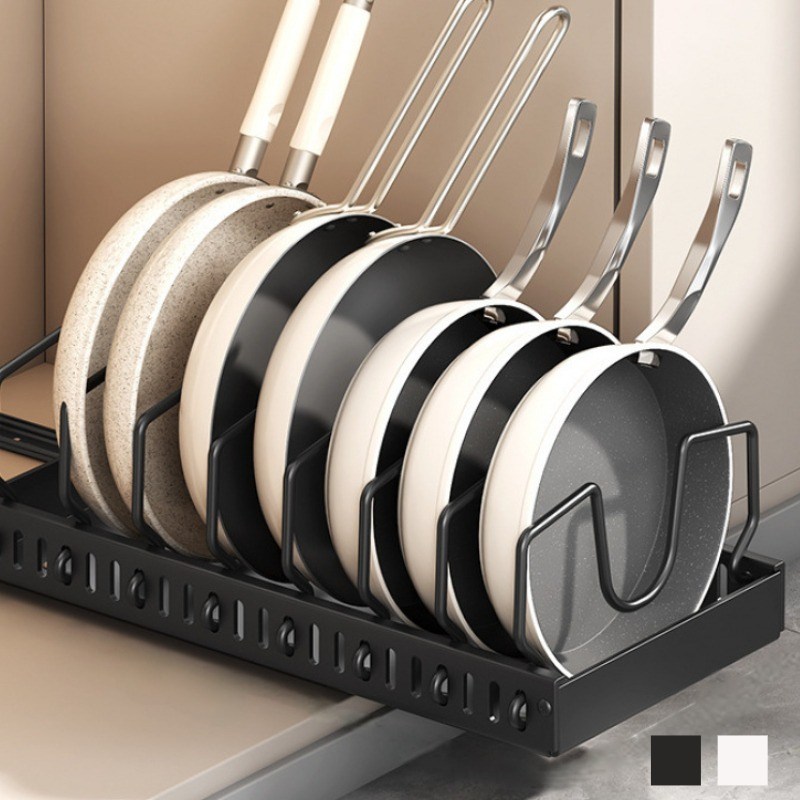 STPT 슬라이딩 폭조절 후라이팬 냄비 정리대 칸막이 조절 가능 17,600원