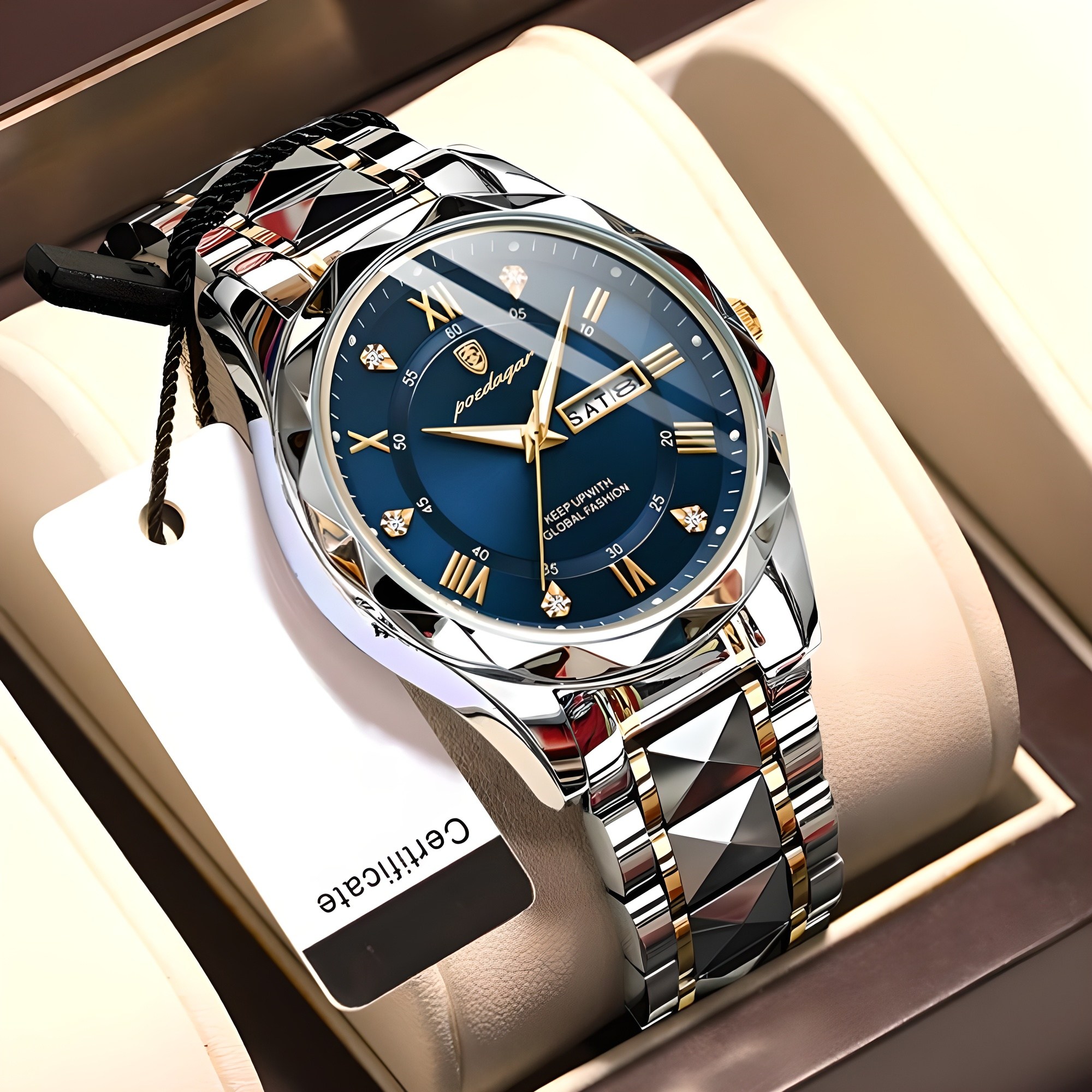 포스워백 남성용 손목 메탈 시계 29,900원