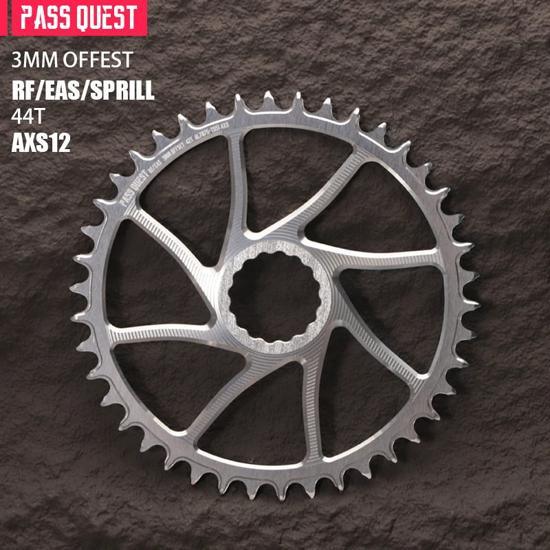 자토바이 호환 PASS QUEST Raceface 40-54T 용 MTB 체인 휠 좁은 와이드 치아 3mm 오프셋 직접 장착 산악 113,360원