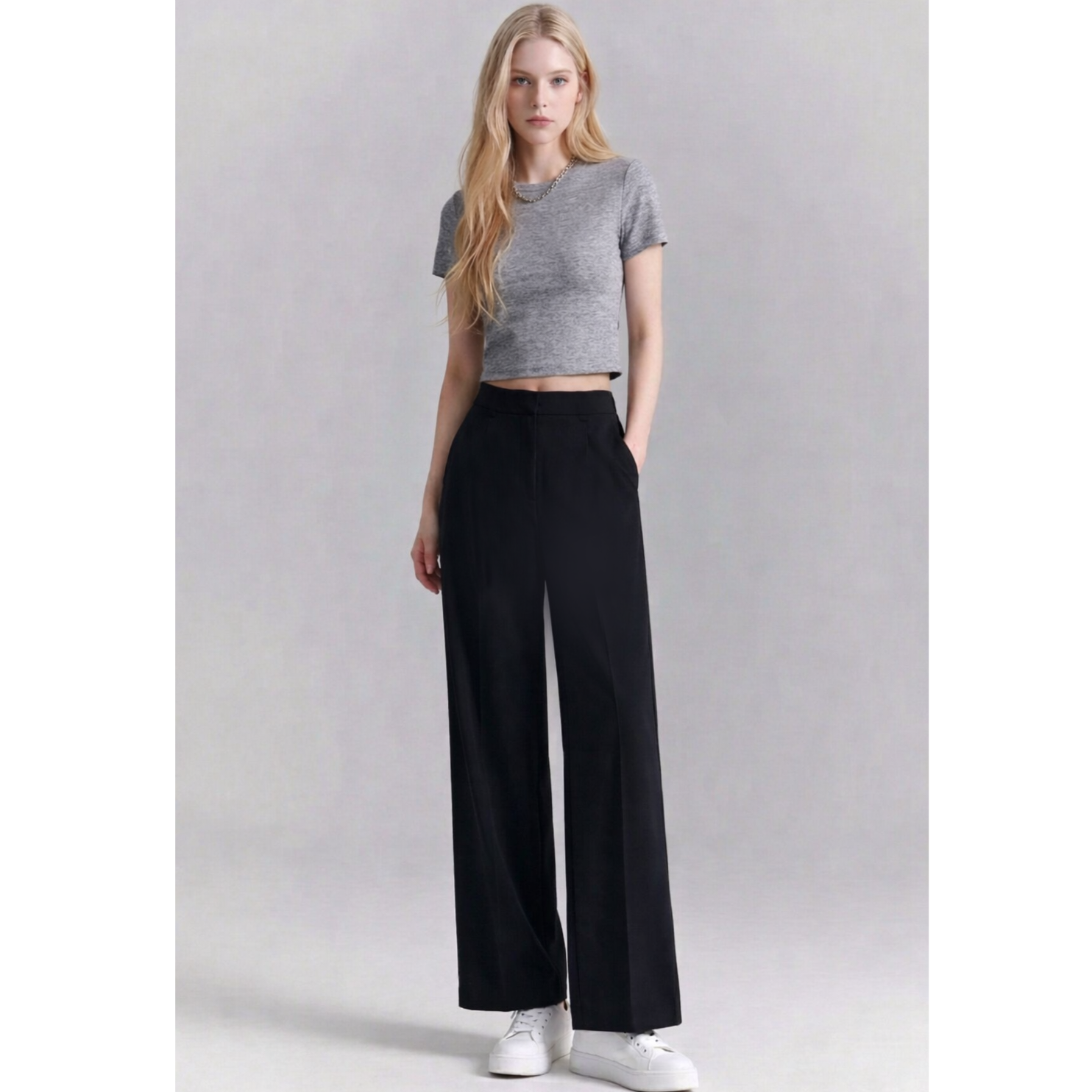 아델라이크 빅사이즈골프웨어,빅사이즈여성바지,여성 봄 바지,세미와이드골프팬츠,하이웨이스트 골프와이드팬츠, 88사이즈골프바지,뱃살보정팬츠, 파크골프 바지맛집 출근룩 연습장룩 여름바지 48,000원