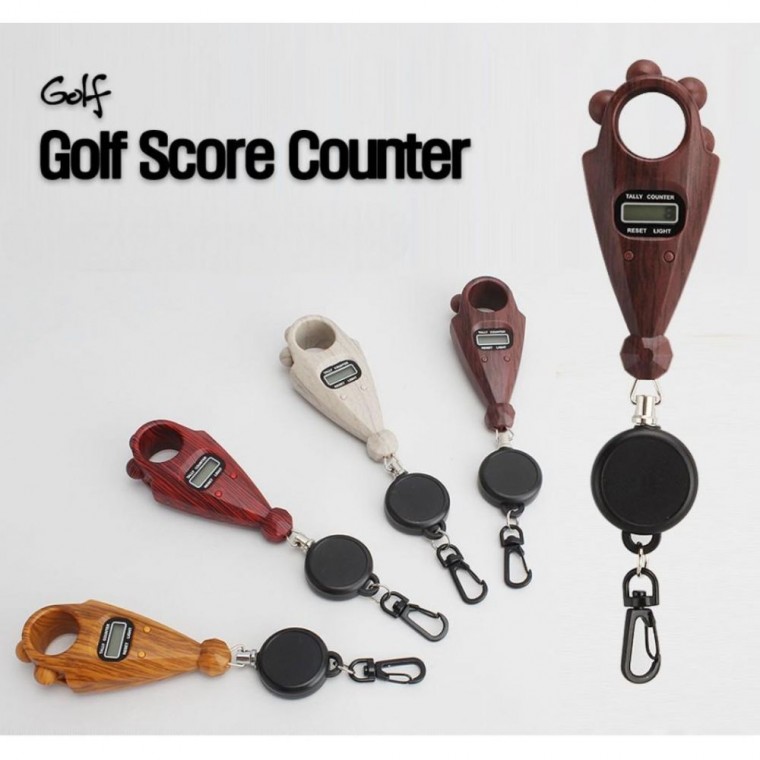 BOGO 파크골프 디지털 카운터기 스코어카드, 브라운 17,900원