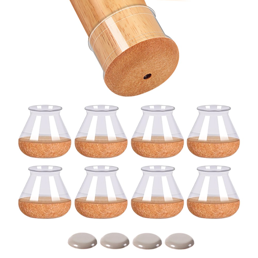 메리달 스무드 의자 발커버 투명 소음방지 다리캡, 8개 14,800원