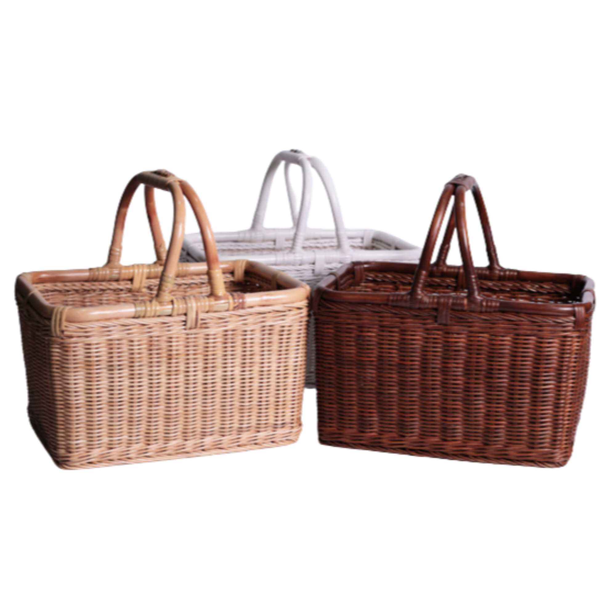 마이제너럴스토어 라탄 바구니 대형 사각 손잡이 피크닉 바스켓 60,900원