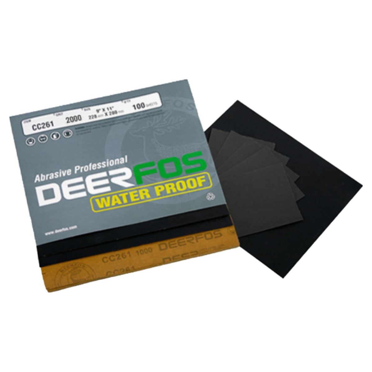 디어포스 CC261 사각 페파 낱장 종이 사포 빼빠 샌딩 페이퍼 목재 목공 습식 건식, 1개 50,900원