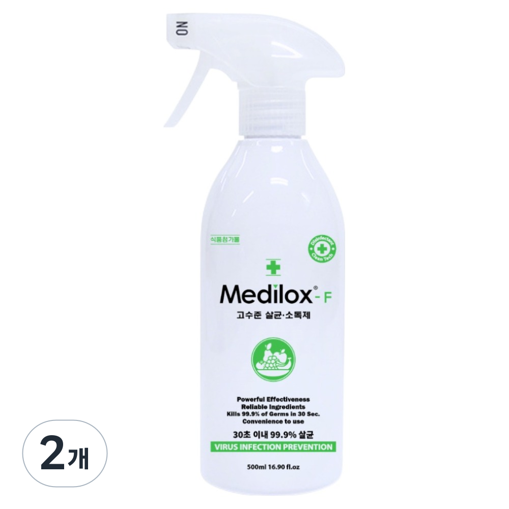 메디록스 F 식품용 살균소독제 식품첨가물 스프레이, 500ml, 2개 29,000원