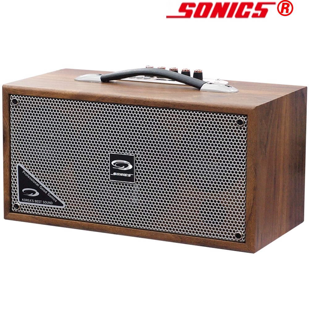 포터블 앰프 스피커 정격40W 국산 SMP-330K 매장 카페 FM라디오/블루투스/USB/AUX입력, SNSM, 혼합, SMP-330K 225,000원