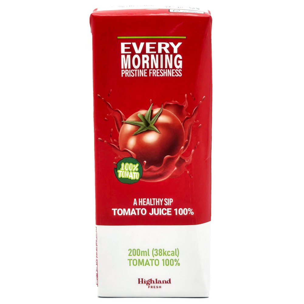 하이랜드프레쉬 100% 토마토주스 무설탕 무첨가 NFC 토마토즙, 72개, 200ml 70,240원