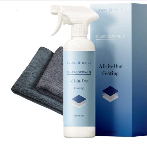 청소의 신세계를 경험하세요! 블랙홀 글라스 코팅큐 500ml + 전용타월 2장 포함 37,900원