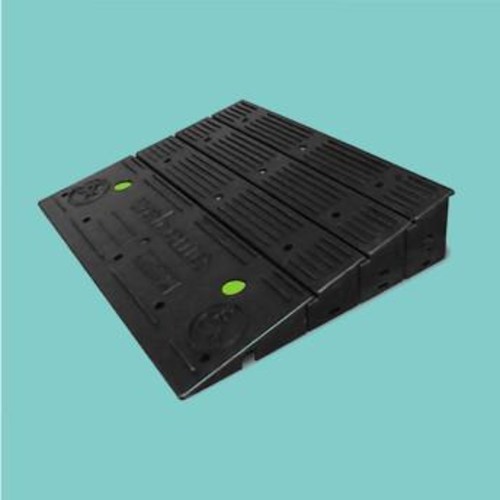 KD공구 경사로 문턱 휠체어 장애인 경사판 안전발판 진입블럭판 1단, 블랙, 1개 150,100원