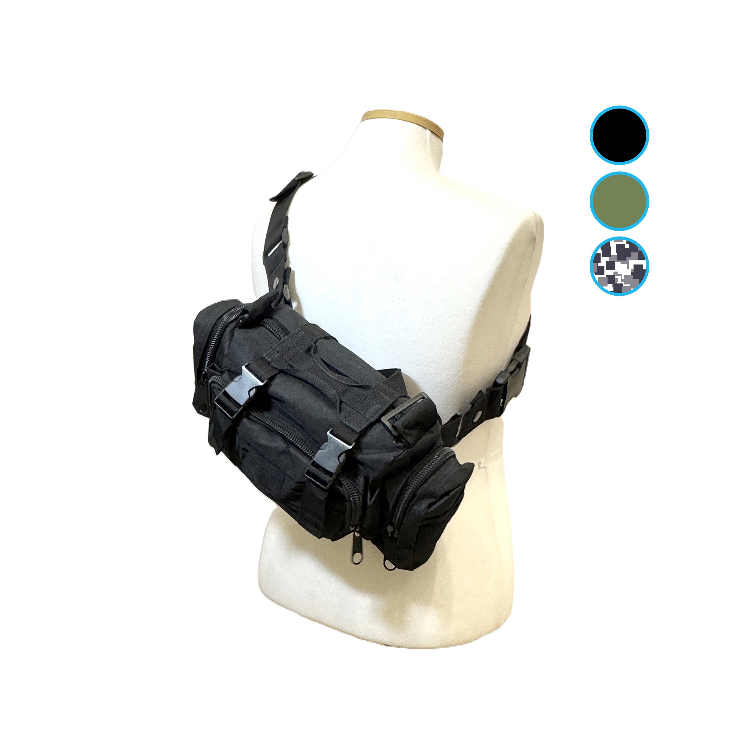 JHD PICK 오토바이 사이드백 택티컬 MOLLE 파우치 장거리 라이딩 가방 수납확장 12,300원