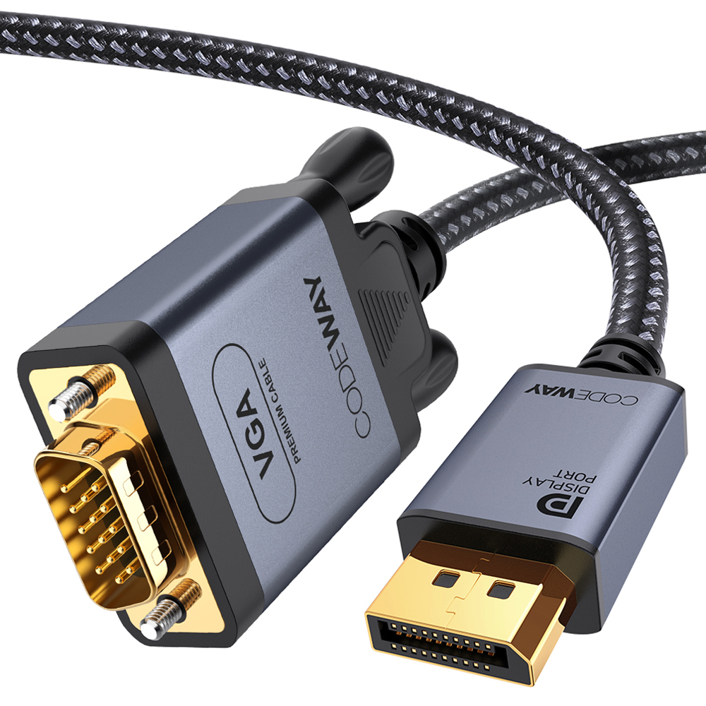 코드웨이 DP to VGA RGB 케이블 16,950원