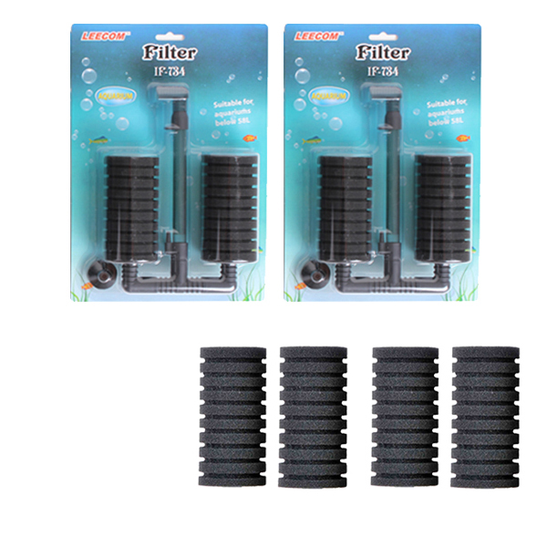 리컴 어항 스펀지 여과기 IF-734 2p + 스펀지 리필용 4p 세트 16,000원