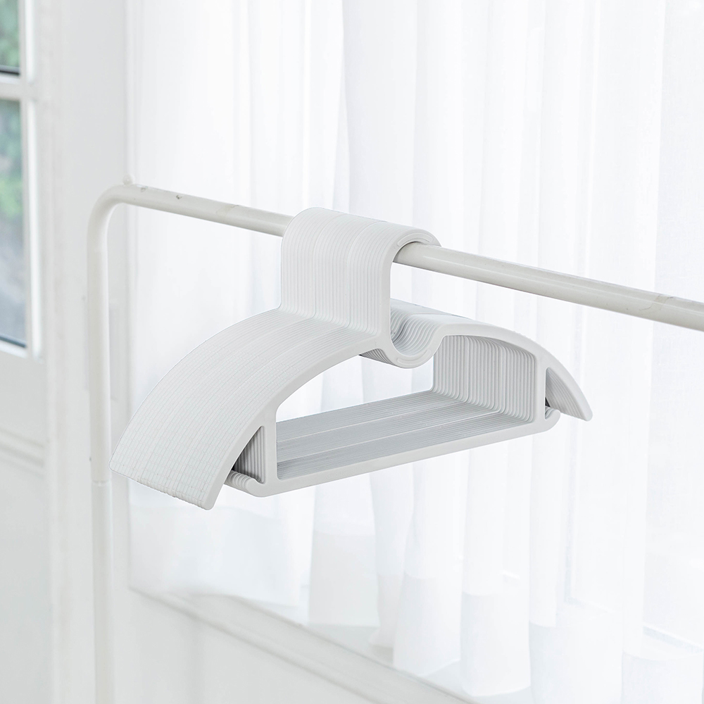 아임홈리빙 슬림 LINK 논슬립 옷걸이, 화이트, 50개 13,900원