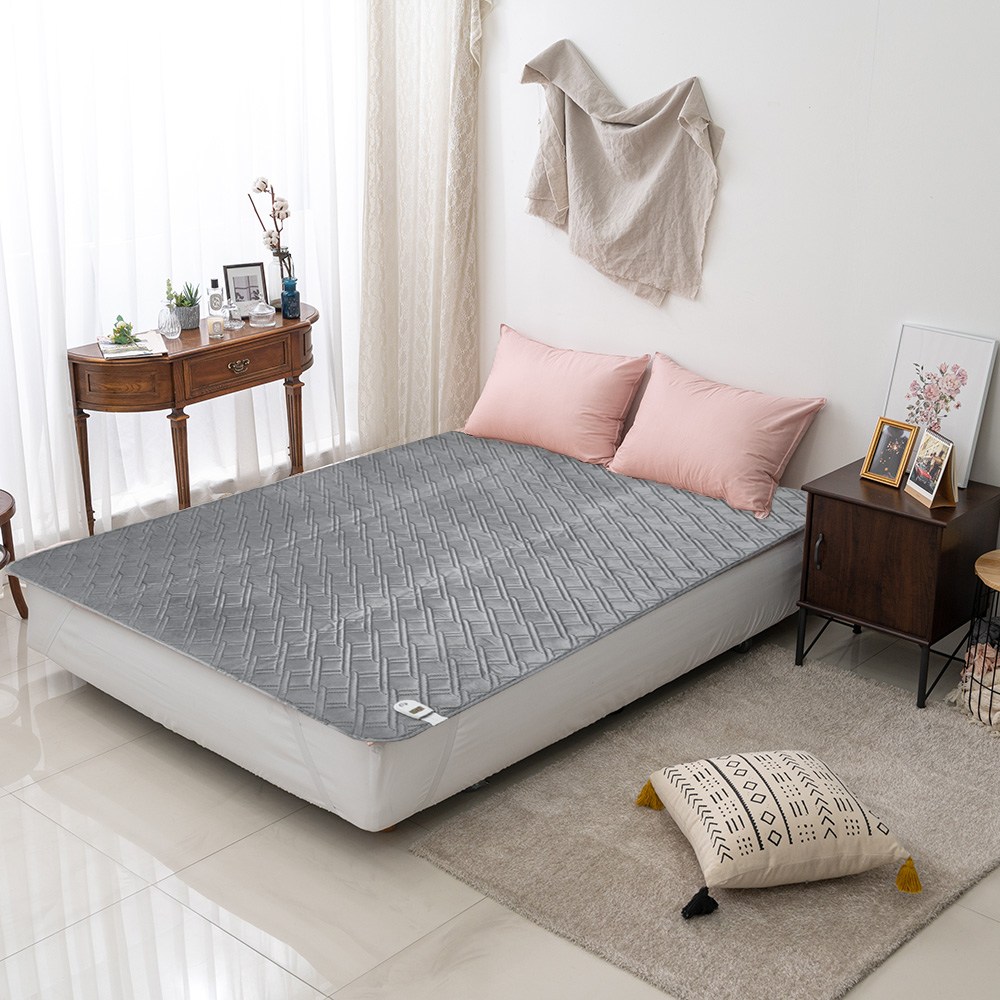 <워셔블세탁가능> 3H한일온열기 그래핀 카본 탄소 EMF 전자파 안심 NEW 그레이 1인용 2인용 킹 1600x1950 전기요 전기방석 미끄럼지방지 탁월 100,000원