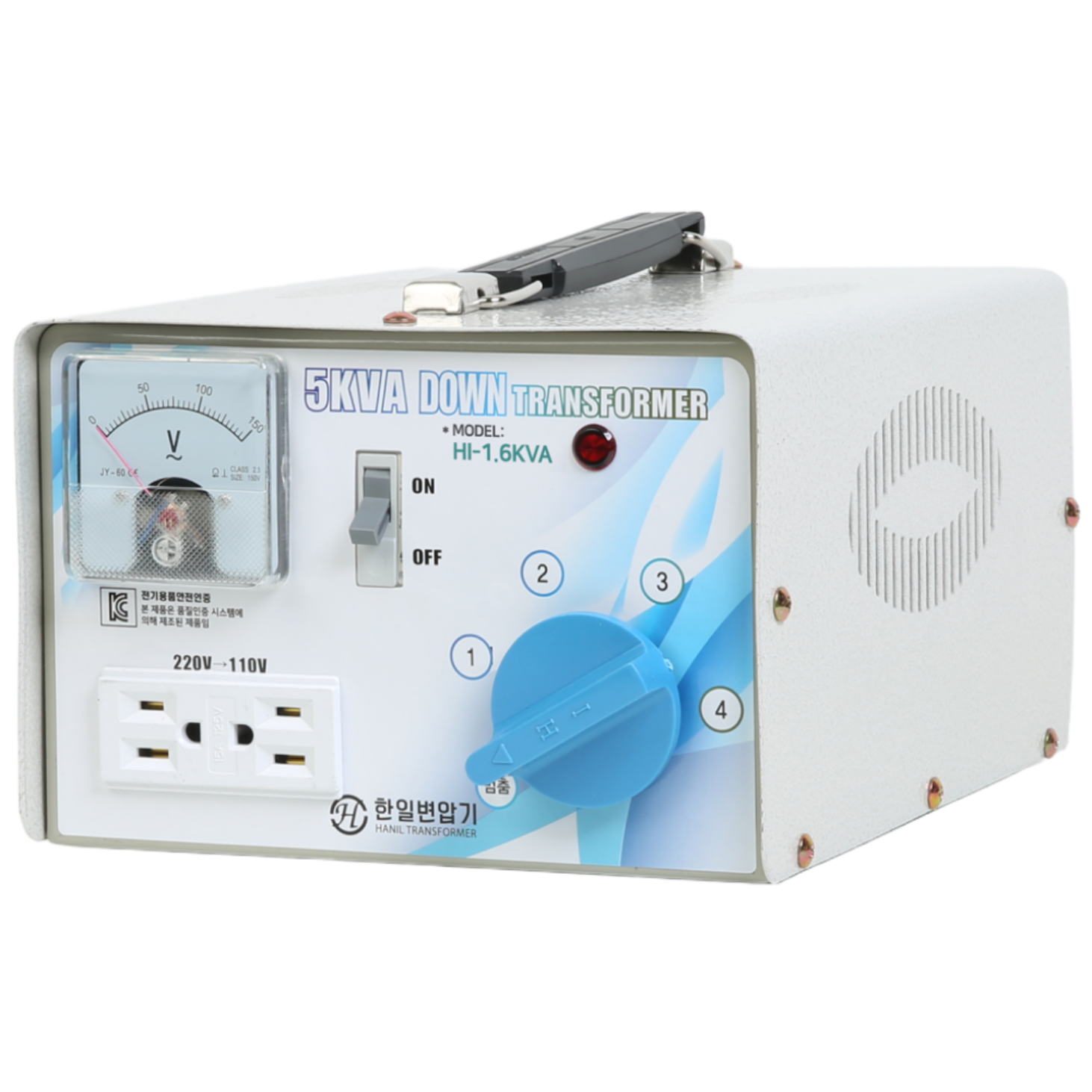 5k 220-110 다운변압기 / 한일트랜스/도란스/ 외국제품을 한국에서 사용 / 100v~120v, 1개 93,990원