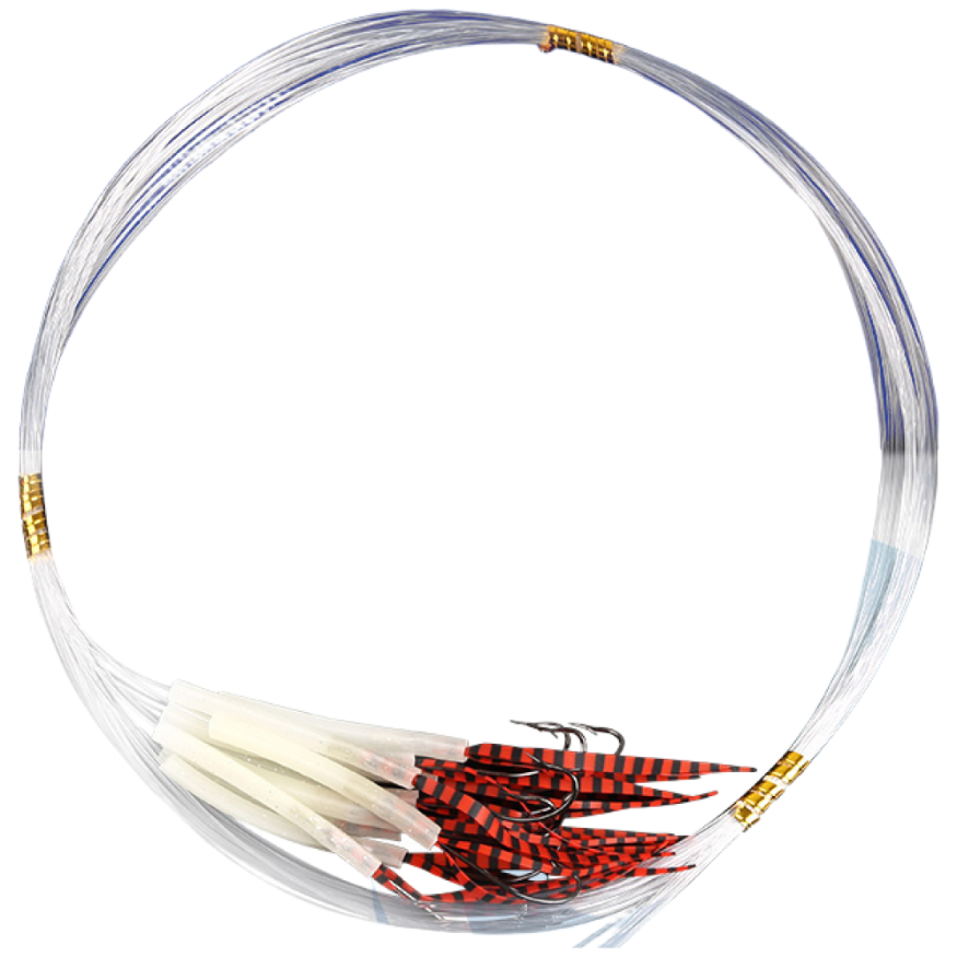 레저킹 심해갈치 스커트 갈치낚시바늘 묶음바늘 7,410원