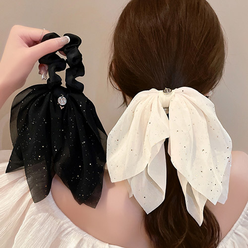 디아픽 블링 쉬폰 리본 곱창머리끈 세트 9,900원