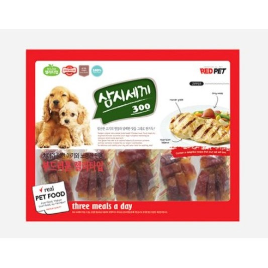 초심 강아지 삼시세끼 육포 3,300원