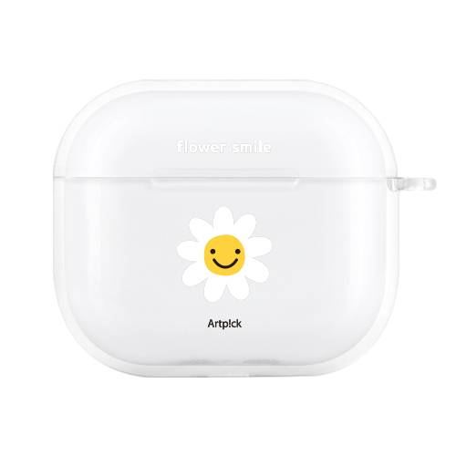 헬리움 스마일플라워 클리어 케이스 키링 포함 10,710원