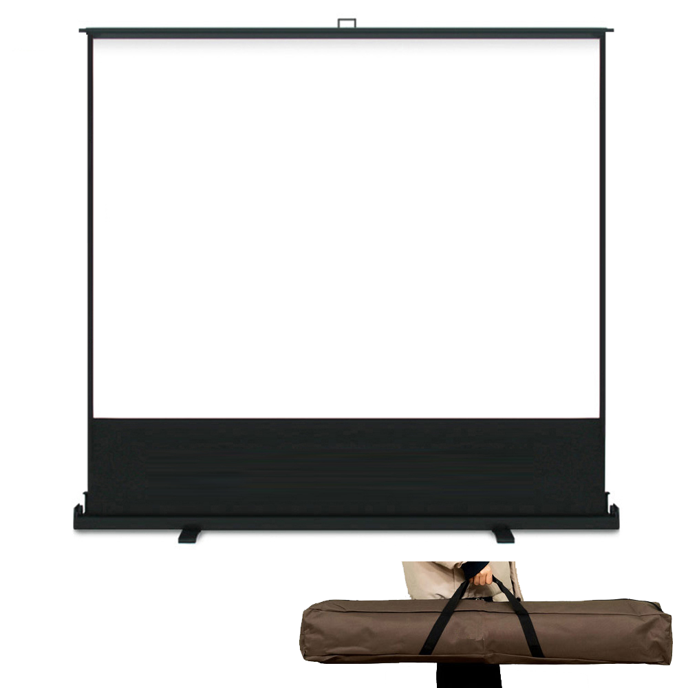 가정용스크린 포터블 빔스크린 유압식 스크린 4:3 이동형 캠핑용 139,000원
