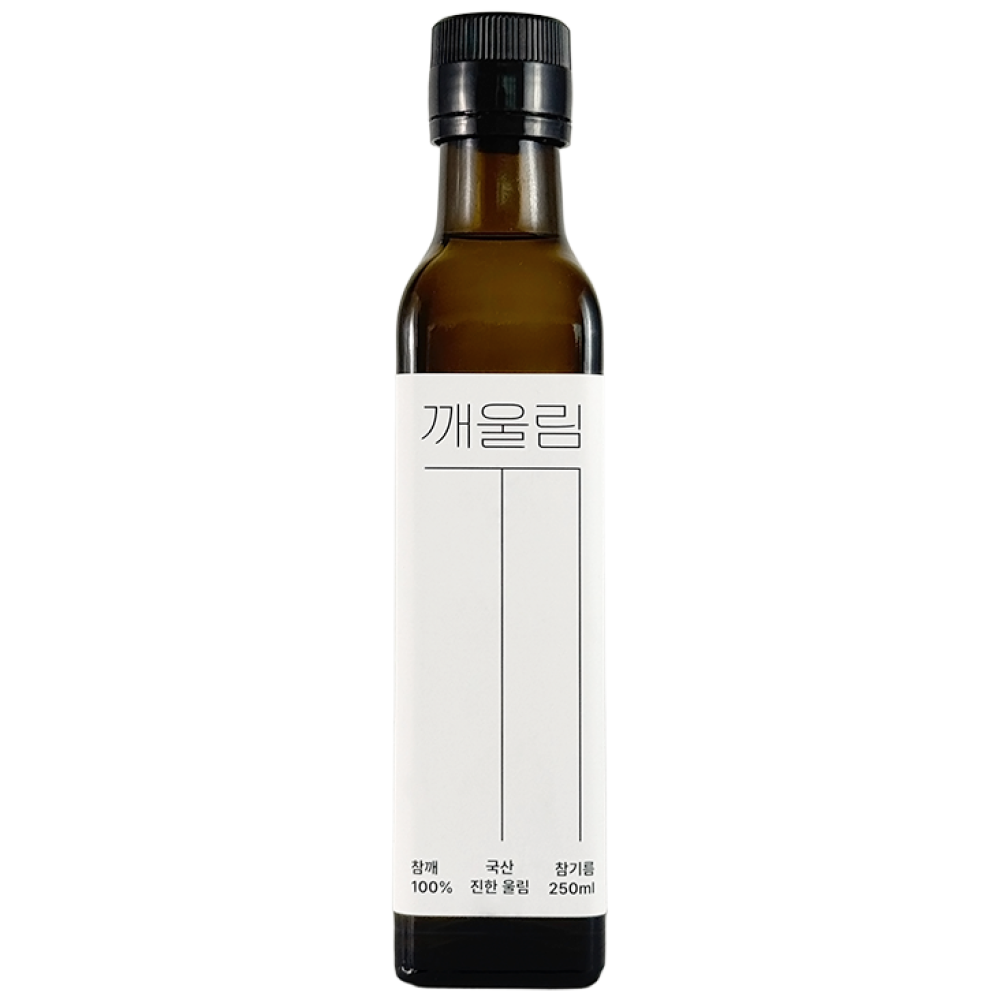 [깨울림] 국산 진한 울림 참기름 (전통압착) 31,900원