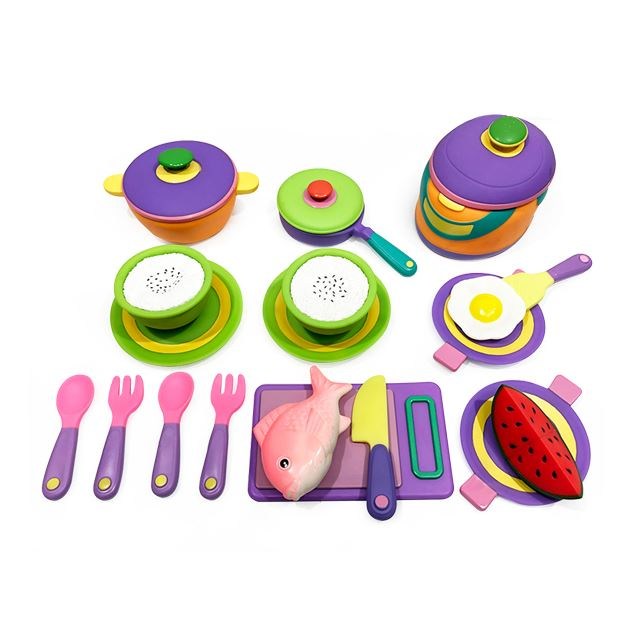 소프트 쿠쿠 소꿉놀이세트 27p / 어린이집 유치원 소꿉놀이 주방놀이 역할놀이 음식 모형 어린이 선물, 1개 172,500원