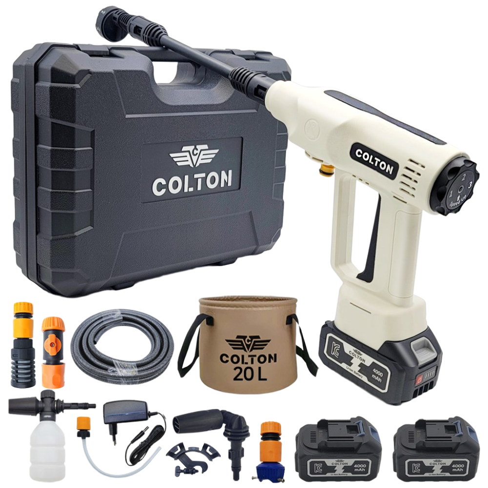 콜튼 무선 고압세척기 고압세차기 휴대용 세차기 5000mAh 20L물통 166,000원